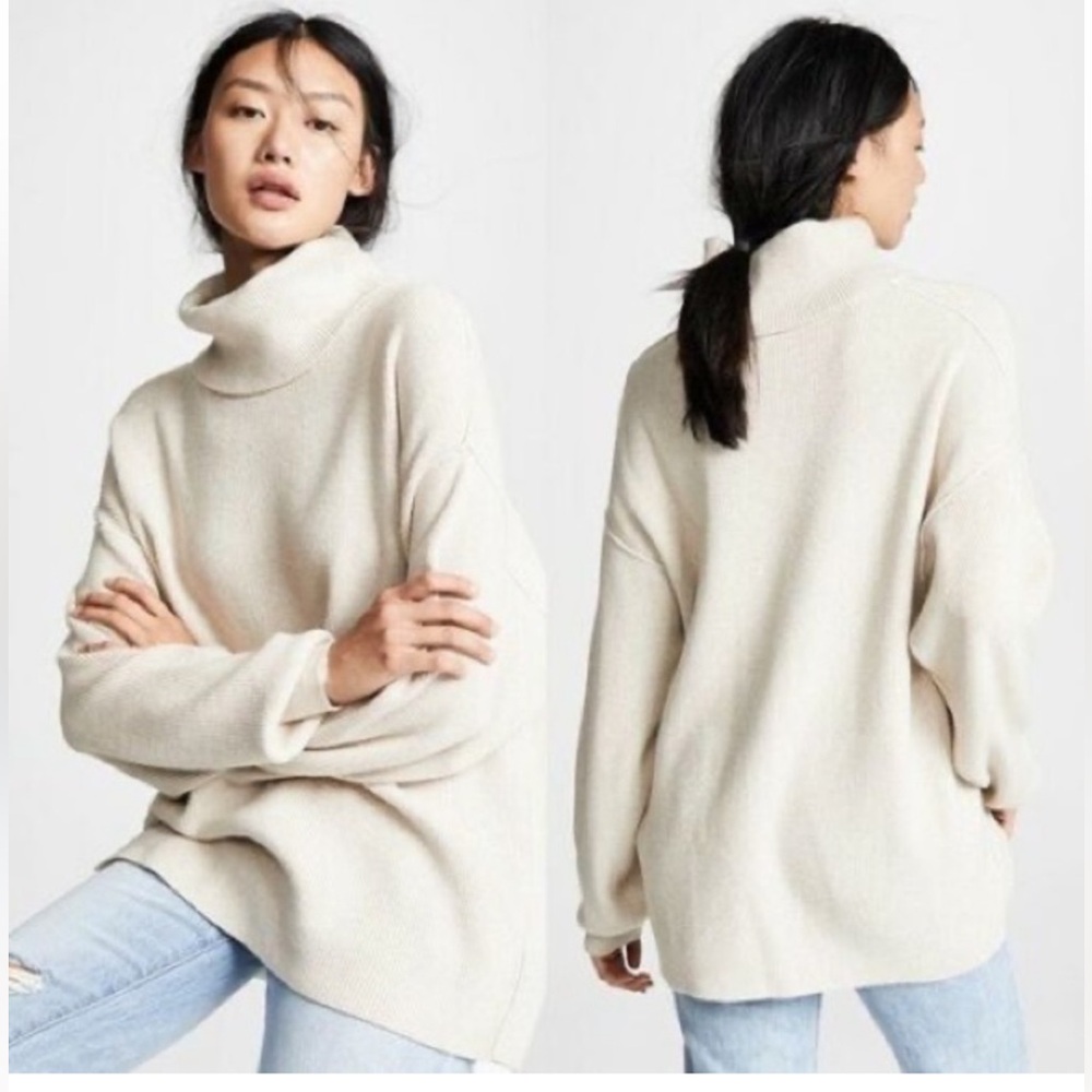 Free People Softly Structured Tunic Sweater